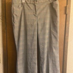 Loft plaid trouser